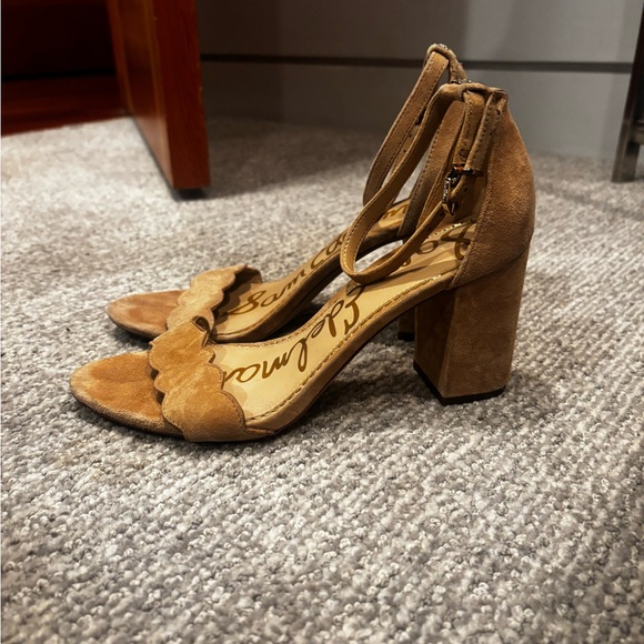 Sam Edelman Odila Suede Heeled Sandals - Picture 4 of 8